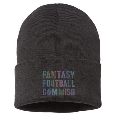 Drafting Night Fantasy Football Commish Dibs On Commissioner Sustainable Knit Beanie