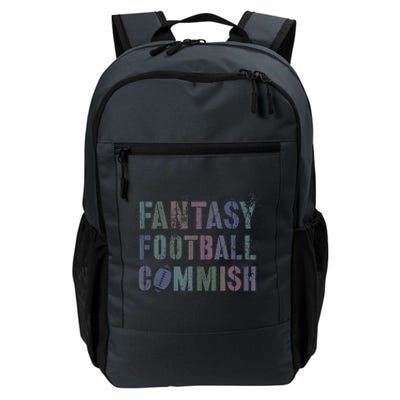 Drafting Night Fantasy Football Commish Dibs On Commissioner Daily Commute Backpack