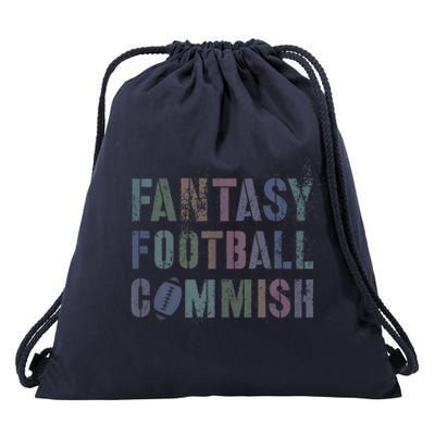 Drafting Night Fantasy Football Commish Dibs On Commissioner Drawstring Bag