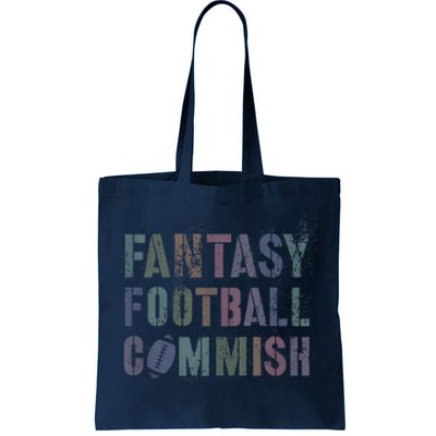 Drafting Night Fantasy Football Commish Dibs On Commissioner Tote Bag