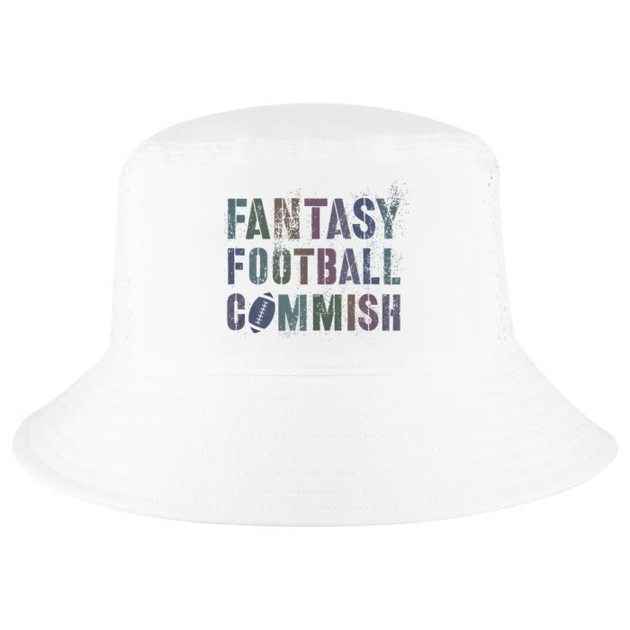 Drafting Night Fantasy Football Commish Dibs On Commissioner Cool Comfort Performance Bucket Hat