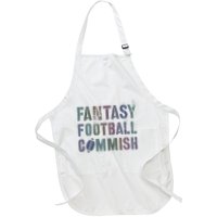 Drafting Night Fantasy Football Commish Dibs On Commissioner Full-Length Apron With Pockets