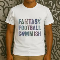 Drafting Night Fantasy Football Commish Dibs On Commissioner T-Shirt