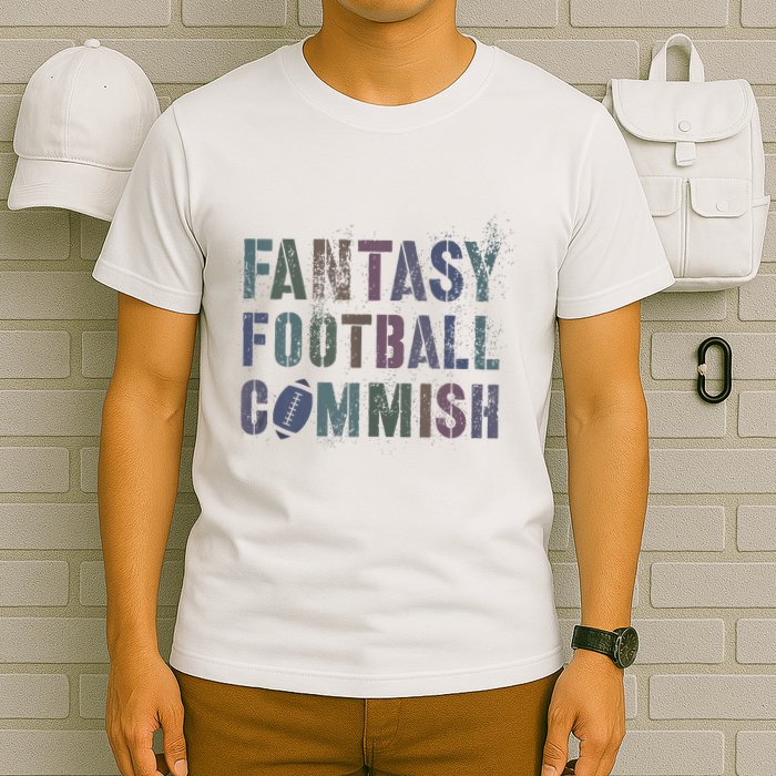 Drafting Night Fantasy Football Commish Dibs On Commissioner T-Shirt