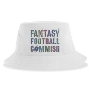 Drafting Night Fantasy Football Commish Dibs On Commissioner Sustainable Bucket Hat