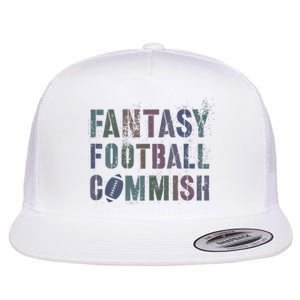 Drafting Night Fantasy Football Commish Dibs On Commissioner Flat Bill Trucker Hat