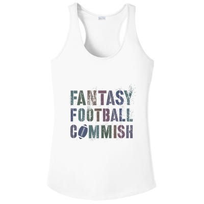 Drafting Night Fantasy Football Commish Dibs On Commissioner Ladies PosiCharge Competitor Racerback Tank