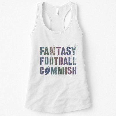 Drafting Night Fantasy Football Commish Dibs On Commissioner Womens Tank Top