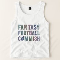 Drafting Night Fantasy Football Commish Dibs On Commissioner Tank Top