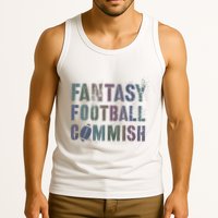 Drafting Night Fantasy Football Commish Dibs On Commissioner Tank Top