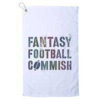Drafting Night Fantasy Football Commish Dibs On Commissioner Golf Towel
