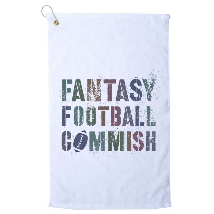 Drafting Night Fantasy Football Commish Dibs On Commissioner Golf Towel