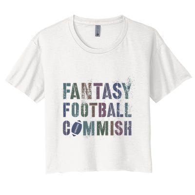 Drafting Night Fantasy Football Commish Dibs On Commissioner Crop Top