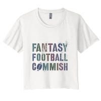 Drafting Night Fantasy Football Commish Dibs On Commissioner Crop Top