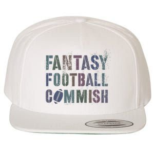 Drafting Night Fantasy Football Commish Dibs On Commissioner Wool Snapback Cap