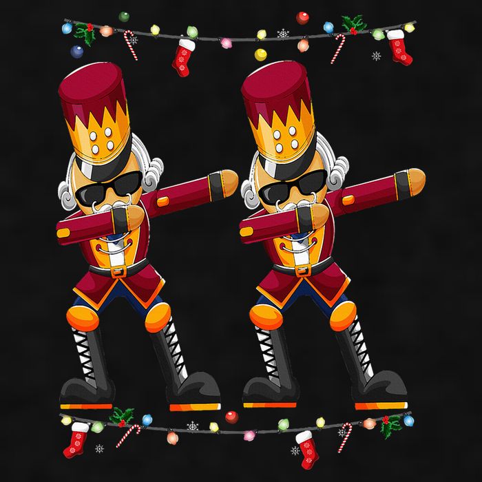 Dabbing Nutcracker Figure Christmas Nutcracker Ballet Ladies PosiCharge Tri-Blend Wicking Tank