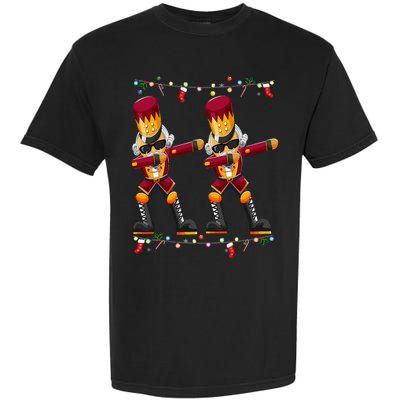 Dabbing Nutcracker Figure Christmas Nutcracker Ballet Garment-Dyed Heavyweight T-Shirt