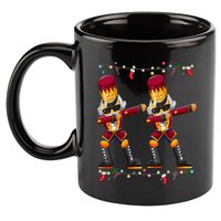Dabbing Nutcracker Figure Christmas Nutcracker Ballet 11oz C Handle Ceramic Mug