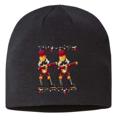 Dabbing Nutcracker Figure Christmas Nutcracker Ballet Sustainable Beanie