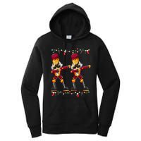 Dabbing Nutcracker Figure Christmas Nutcracker Ballet Women's Pullover Hoodie