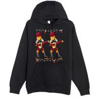 Dabbing Nutcracker Figure Christmas Nutcracker Ballet Premium Pullover Hoodie