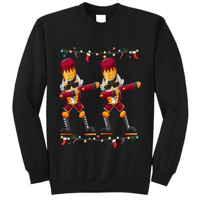 Dabbing Nutcracker Figure Christmas Nutcracker Ballet Tall Sweatshirt