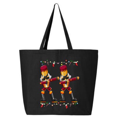 Dabbing Nutcracker Figure Christmas Nutcracker Ballet 25L Jumbo Tote