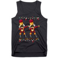 Dabbing Nutcracker Figure Christmas Nutcracker Ballet Tank Top