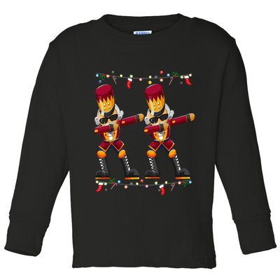 Dabbing Nutcracker Figure Christmas Nutcracker Ballet Toddler Long Sleeve Shirt