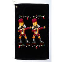 Dabbing Nutcracker Figure Christmas Nutcracker Ballet Golf Towel