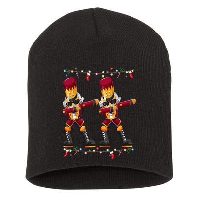 Dabbing Nutcracker Figure Christmas Nutcracker Ballet Short Acrylic Beanie
