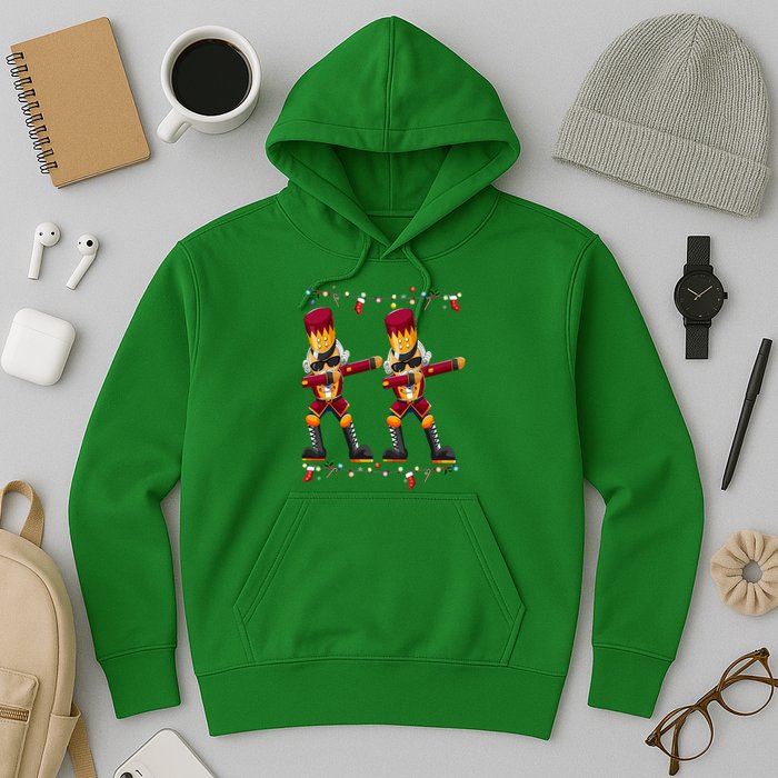 Dabbing Nutcracker Figure Christmas Nutcracker Ballet Hoodie