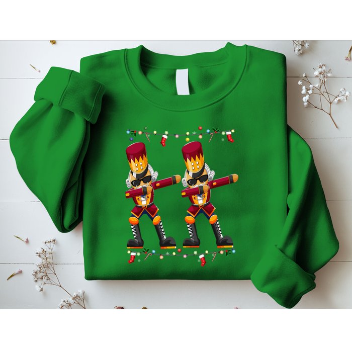 Dabbing Nutcracker Figure Christmas Nutcracker Ballet Sweatshirt