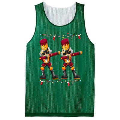 Dabbing Nutcracker Figure Christmas Nutcracker Ballet Mesh Reversible Basketball Jersey Tank