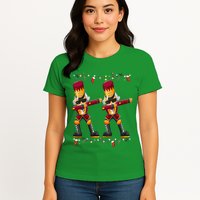 Dabbing Nutcracker Figure Christmas Nutcracker Ballet Womens T-Shirt