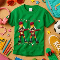 Dabbing Nutcracker Figure Christmas Nutcracker Ballet Kids T-Shirt