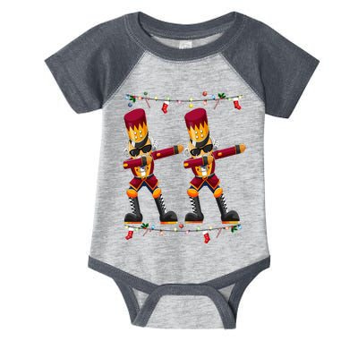 Dabbing Nutcracker Figure Christmas Nutcracker Ballet Infant Baby Jersey Bodysuit