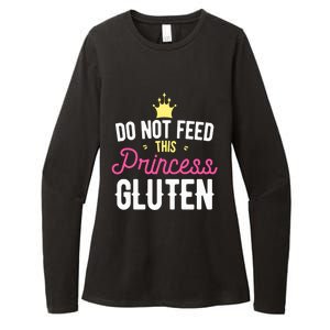 Do Not Feed This Princess Gluten Gluten Free Gift Womens CVC Long Sleeve Shirt