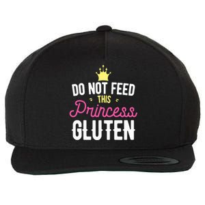 Do Not Feed This Princess Gluten Gluten Free Gift Wool Snapback Cap