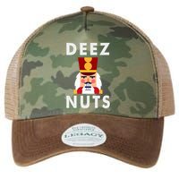 Deez Nuts Funny Christmas Nutcracker Legacy Tie Dye Trucker Hat