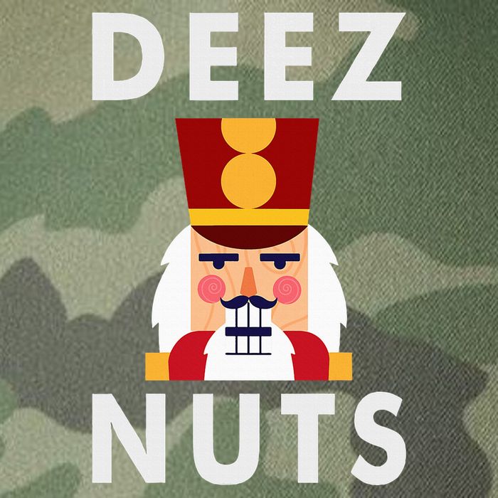 Deez Nuts Funny Christmas Nutcracker Legacy Tie Dye Trucker Hat