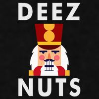 Deez Nuts Funny Christmas Nutcracker Ladies PosiCharge Tri-Blend Wicking Tank
