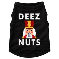 Deez Nuts Funny Christmas Nutcracker Doggie Tank
