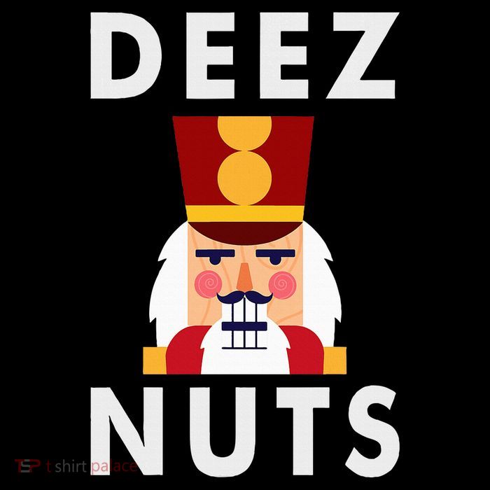 Deez Nuts Funny Christmas Nutcracker Hooded Wearable Blanket