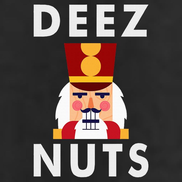 Deez Nuts Funny Christmas Nutcracker Trucker Hat