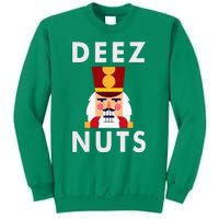 Deez Nuts Funny Christmas Nutcracker Sweatshirt