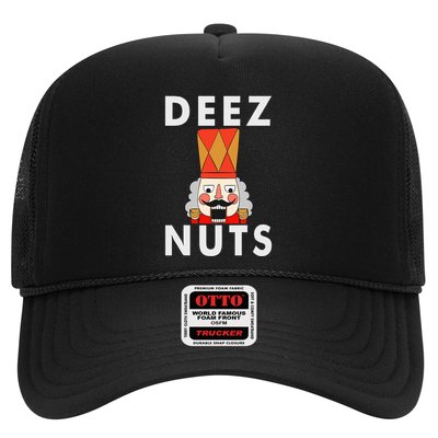 Deez Nuts Funny Christmas Nutcracker Trucker Hat