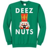 Deez Nuts Funny Christmas Nutcracker Sweatshirt