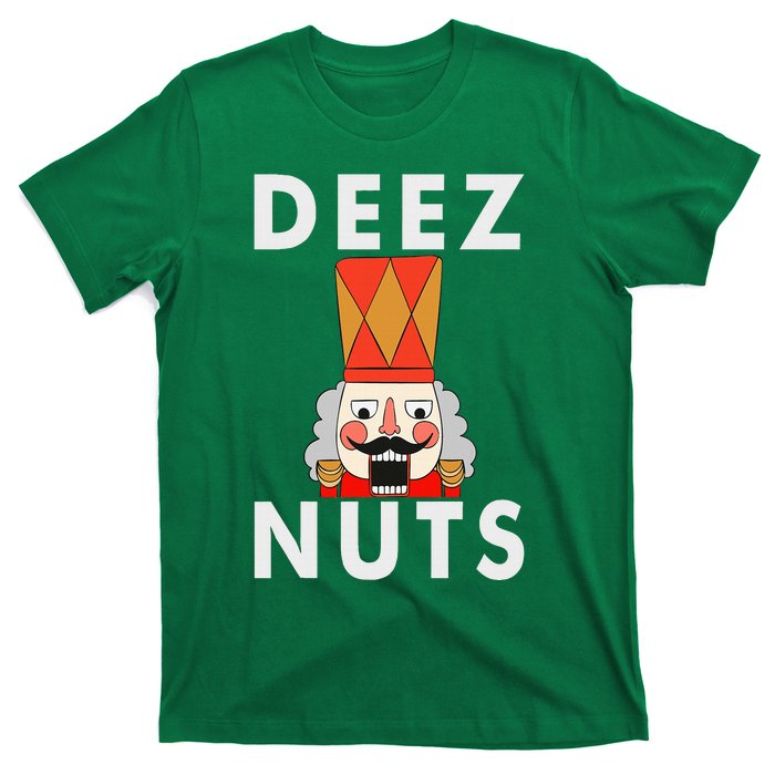 Deez Nuts Funny Christmas Nutcracker T-Shirt