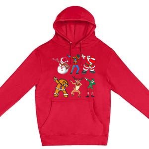 Dabbing Nutcracker Funny Dab Toy Soldier Christmas Premium Pullover Hoodie